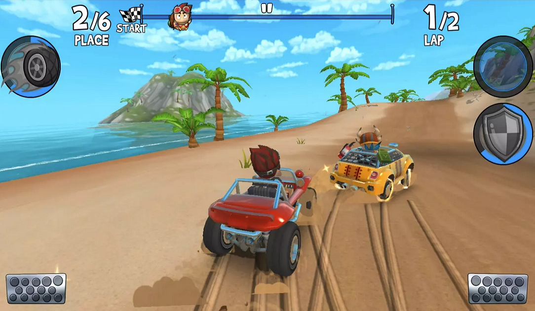 How to get unlimited coins and gems in the game Beach Buggy Racing 2
